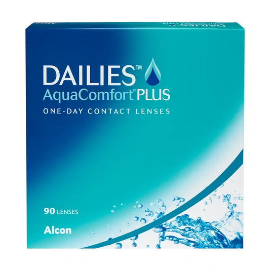 Dailies AquaComfort Plus Daily Spherical Lenses , 90 units