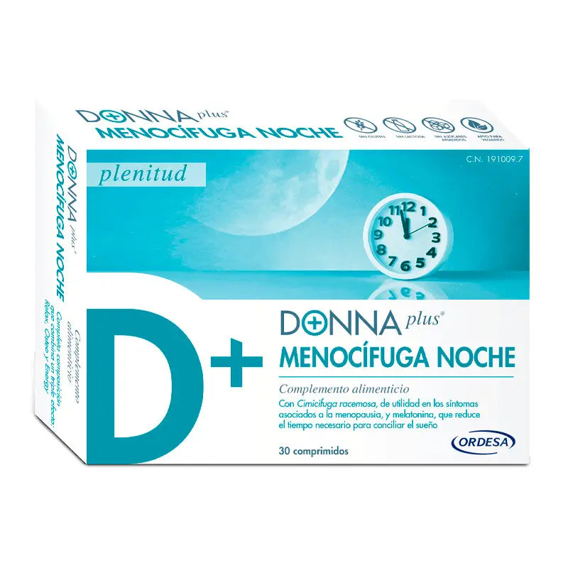 D+DONNAPLUS Menocifuga Night 12x30 tablets