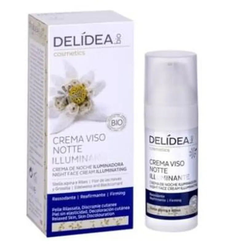 Delidea Crema Facial De Noche Reafirmante 50Ml. Bio