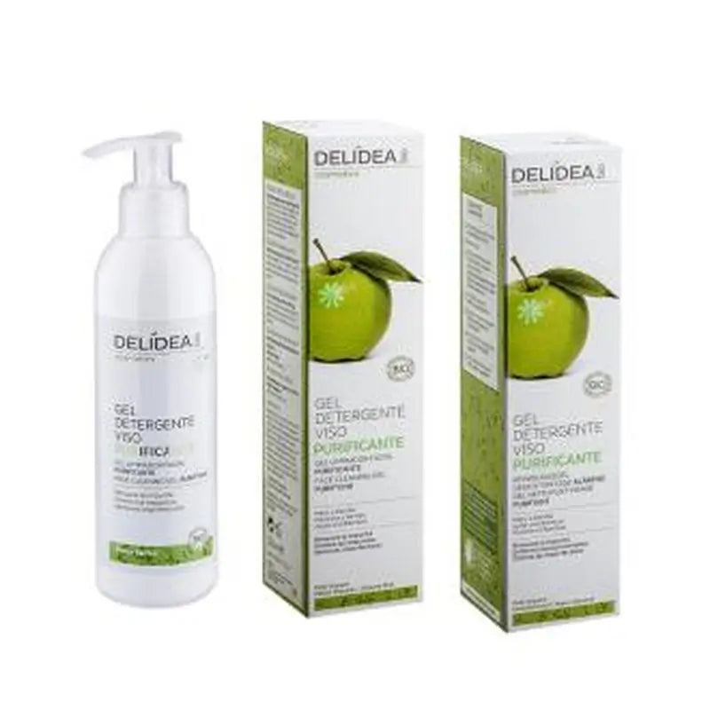 Delidea Gel Limpiador Facial Purificante 200Ml. Bio