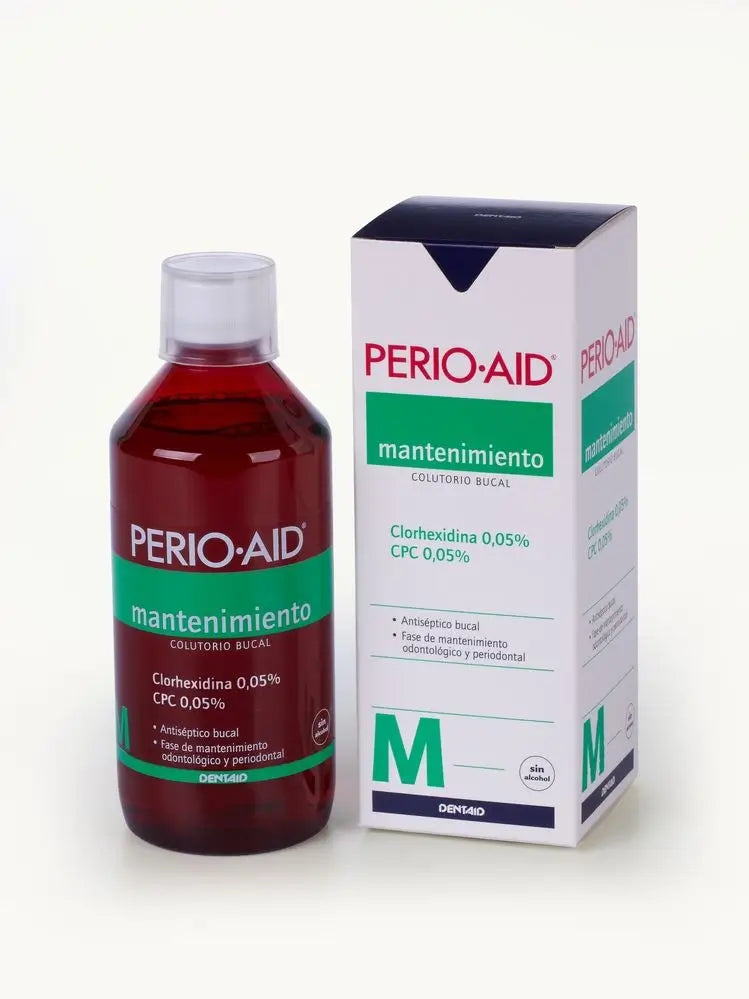 Dentaid Perio Aid Mantenimiento Colutorio Sin Alcohol, 500 ml