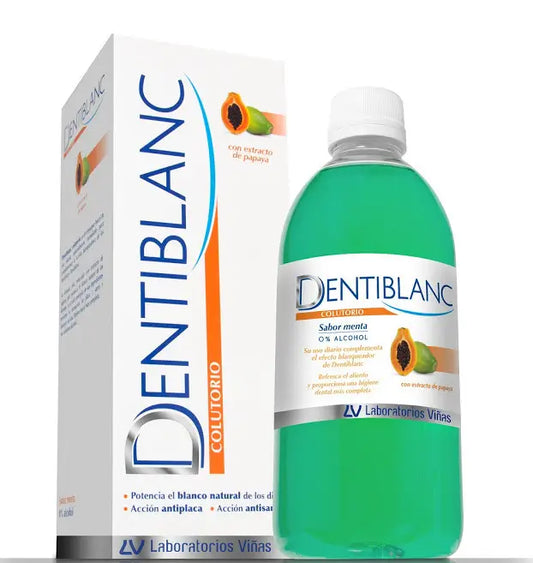 Dentiblanc Colutorio Sin Alcohol Sabor Menta 500 ml