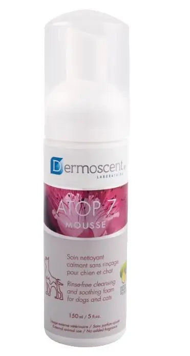 Dermoscent Atop 7 Mousse Perro Gato, 150 ml