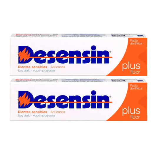 Desensin Duplo Sensitive Teeth Anti-Cavity Toothpaste, 2 x 125 Ml