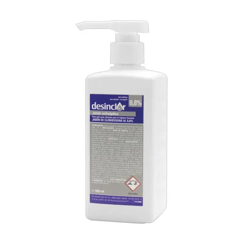 Desinclor Jabon 0.8% 500 Ml (Transparente)