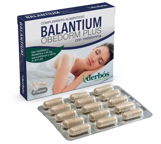 Dherbos Balantium Oberdorm Plus, 30 Cápsulas