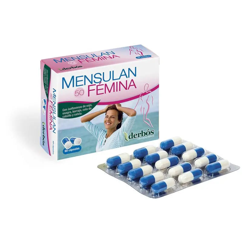 Dherbos Mensulan 50 Femina  , 60 cápsulas