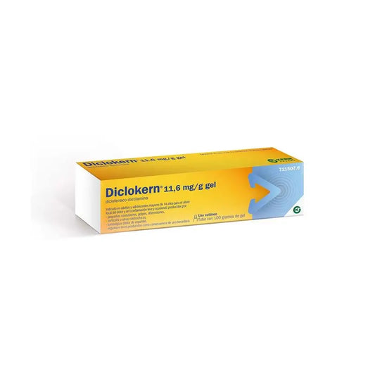 Diclokern 11.6 mg/g Topical Gel 100 g