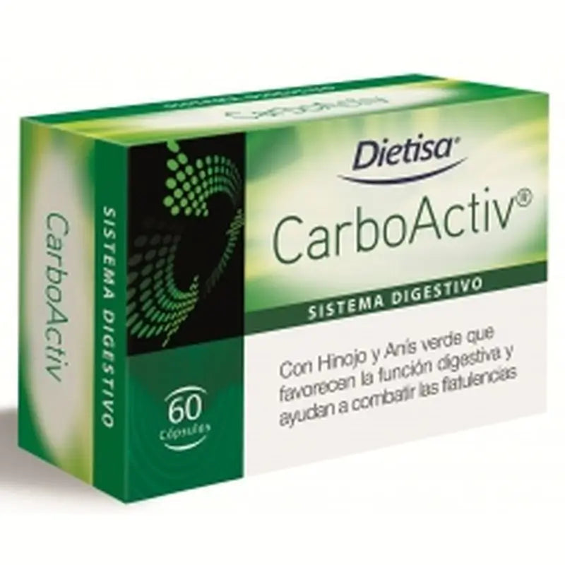 Dietisa Carboactiv  , 60 cápsulas