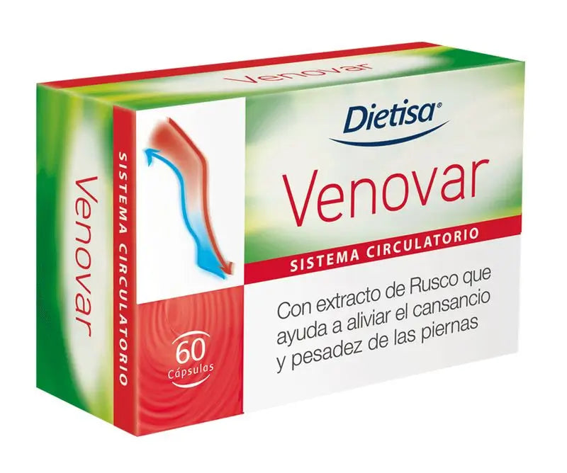 Dietisa Venovar, 60 Cápsulas