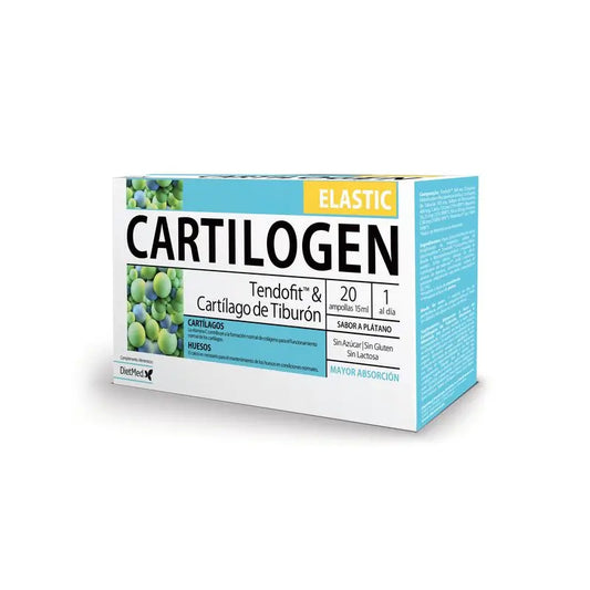 Dietmed Cartilogen Elastic , 20 ampollas