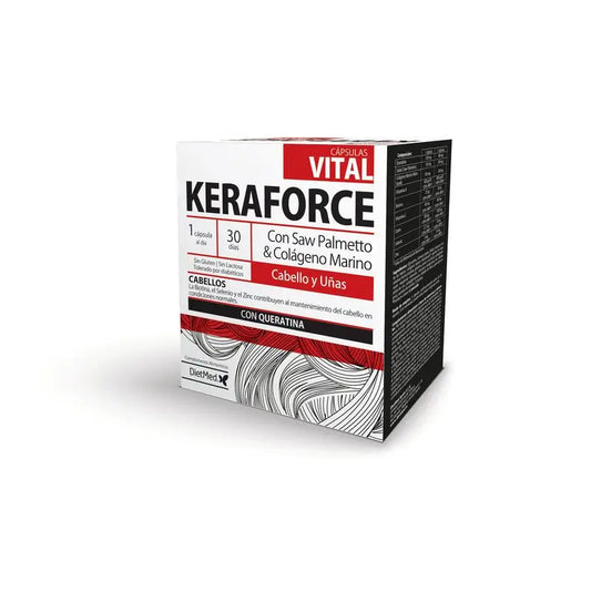 Dietmed Keraforce Vital , 30 cápsulas