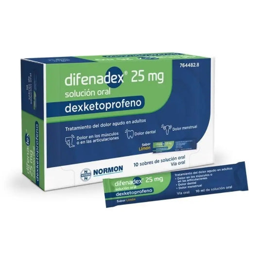 Difenadex 25 Mg 10 Sachets