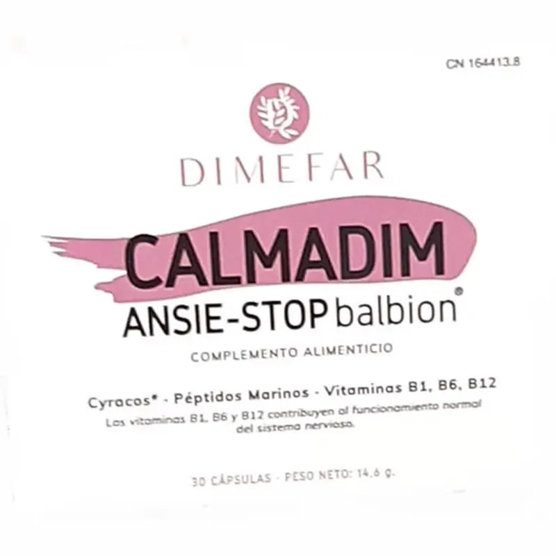 Dimefar Balbion 495 Mg , 30 cápsulas