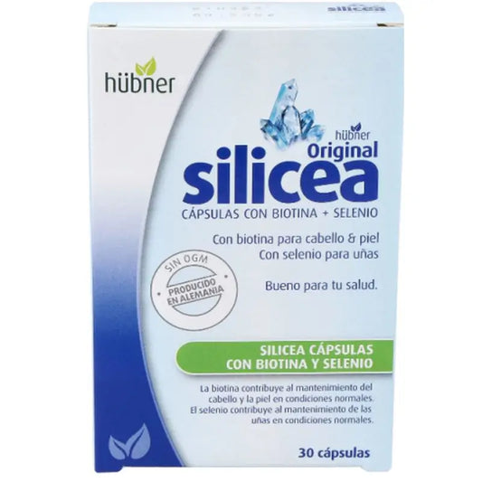 Dimefar Silicea Cápsulas + Biotina + Selenio , 30 cápsulas