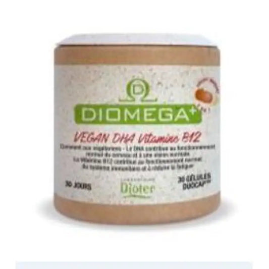 Dioter Diomega Vegan Dha+ Vit B12 30 Cápsulas