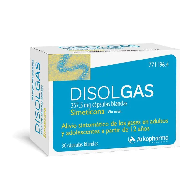 Disolgas 30 Cápsulas Arkopharma