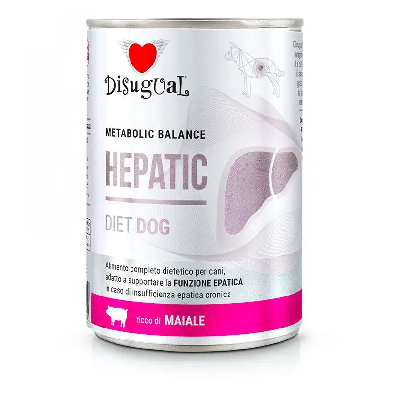 Disugual Diet Dog Hepatic Cerdo 6X400Gr