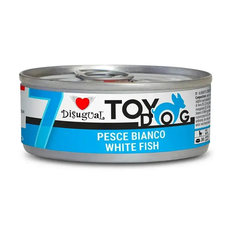 Disugual Toy Dog White Fish 12X85Gr