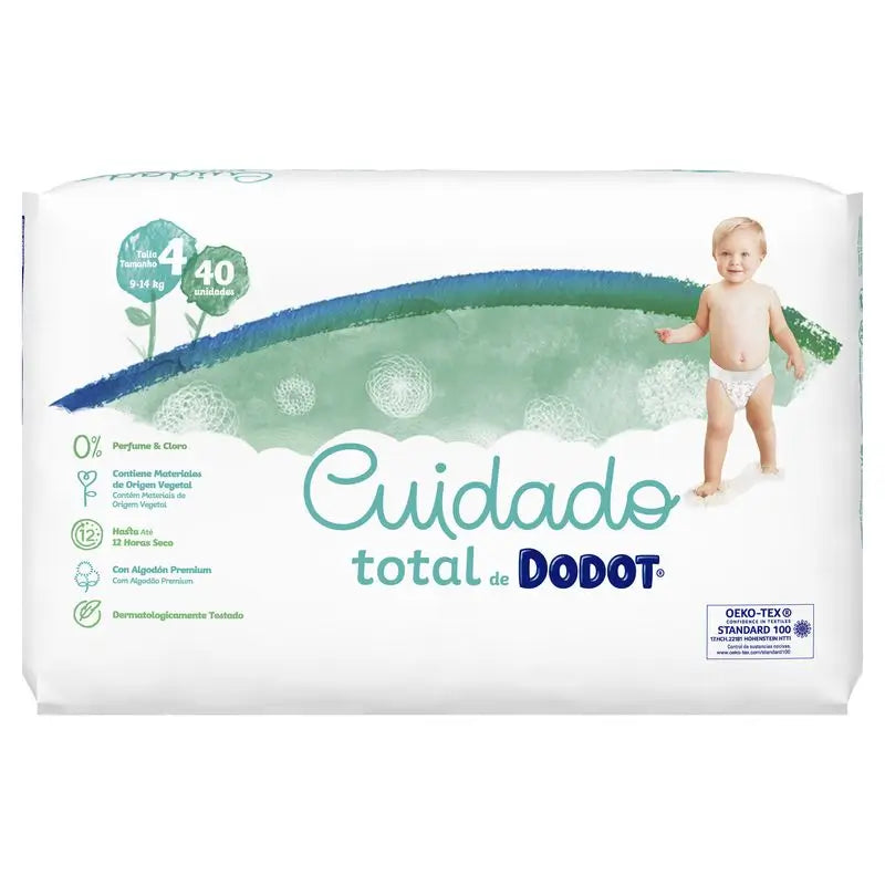 Dodot Total Care Nappy Size 4, 40 Units