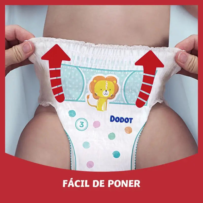 Dodot Pants Nappy Panty Size 7 (+17 Kg), 23 units