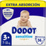 Dodot Sensitive Extra-Jumbo Pack Talla 3, 56 Unidades