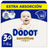 Dodot Sensitive Size 3+, For Baby, 7Kg-11Kg , 112 nappies