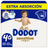 Dodot Sensitive Size 4+, For Baby, 10Kg-15Kg , 96 nappies