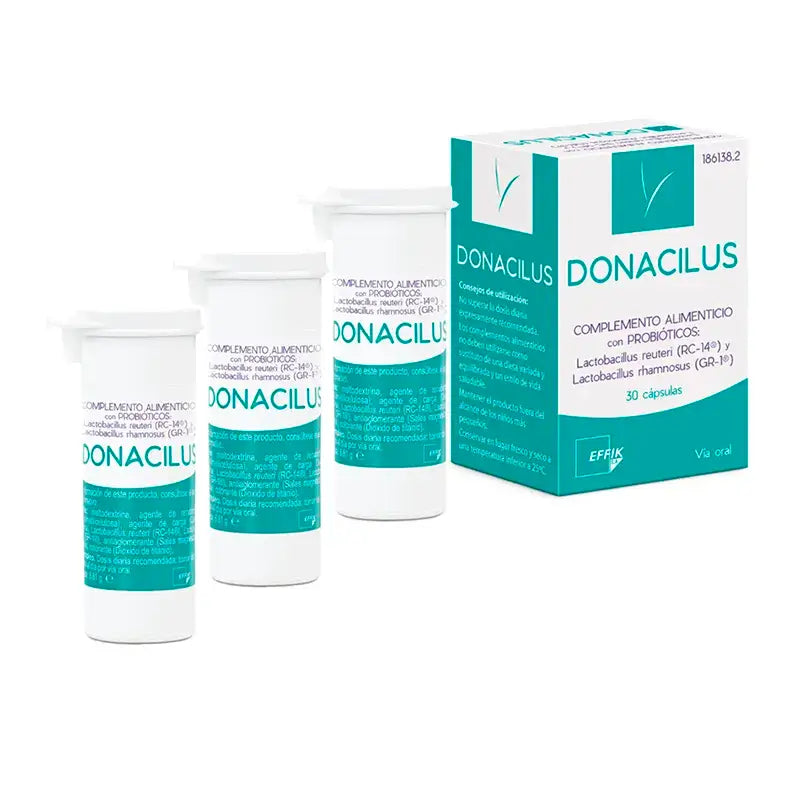 Donacilus Effik Donacilus , 3 x 30 capsules