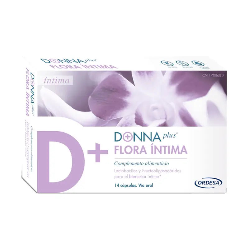 Donnaplus Flora Intima, 14 cápsulas