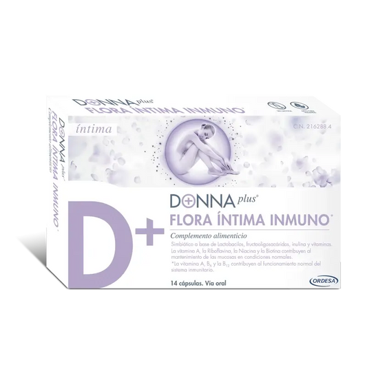 Donnaplus Flora Intima Immuno , 14 capsules