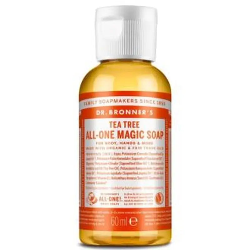 Dr. Bronner´S Jabon Liquido Arbol Del Te 60Ml.