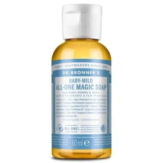 Dr. Bronner´S Jabon Liquido Bebe Neutral 60Ml.