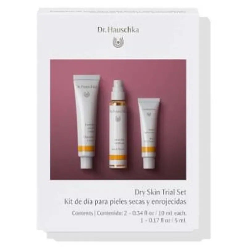 Dr. Hauschka Kit De Dia Para Pieles Secas Y Enrojecidas