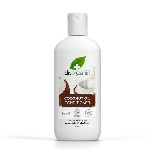 Dr.Organic Coconut Oil Conditioner Thick or Curly Hair, 265 ml