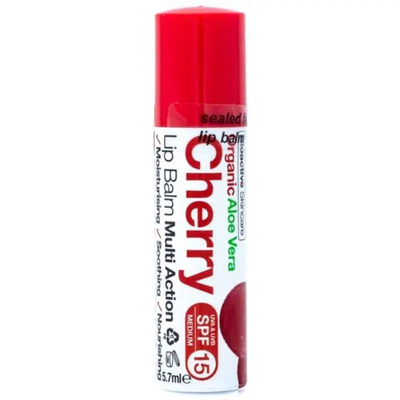 Dr. Organic Aloe Vera & Cherry Lip Balm 5,7Ml.