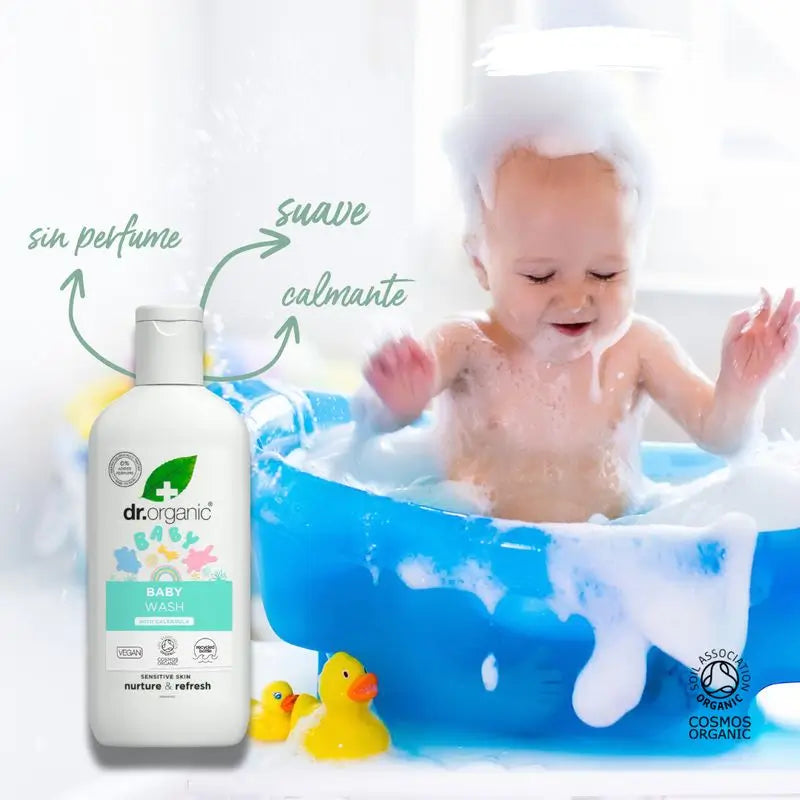 Dr.Organic Mummy & Baby Shampoo & Body Wash Baby, 250 ml