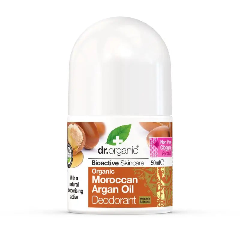 Dr. Organic Moroccan Argan Oil Deodorant 50Ml.