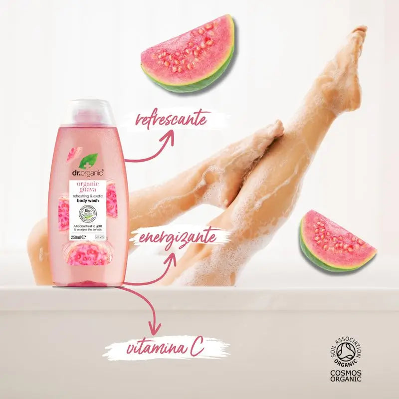 Dr. Organic Guava Shower Gel 250ml.