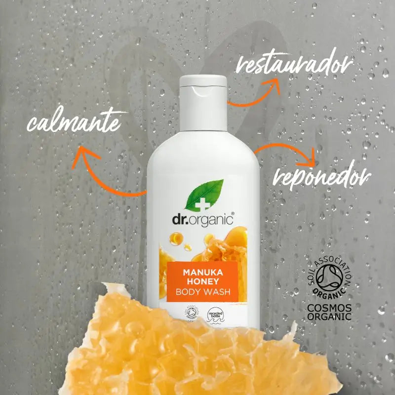 Dr.Organic Manuka Honey Shower Gel Dry & Sensitive Skin, 250 ml