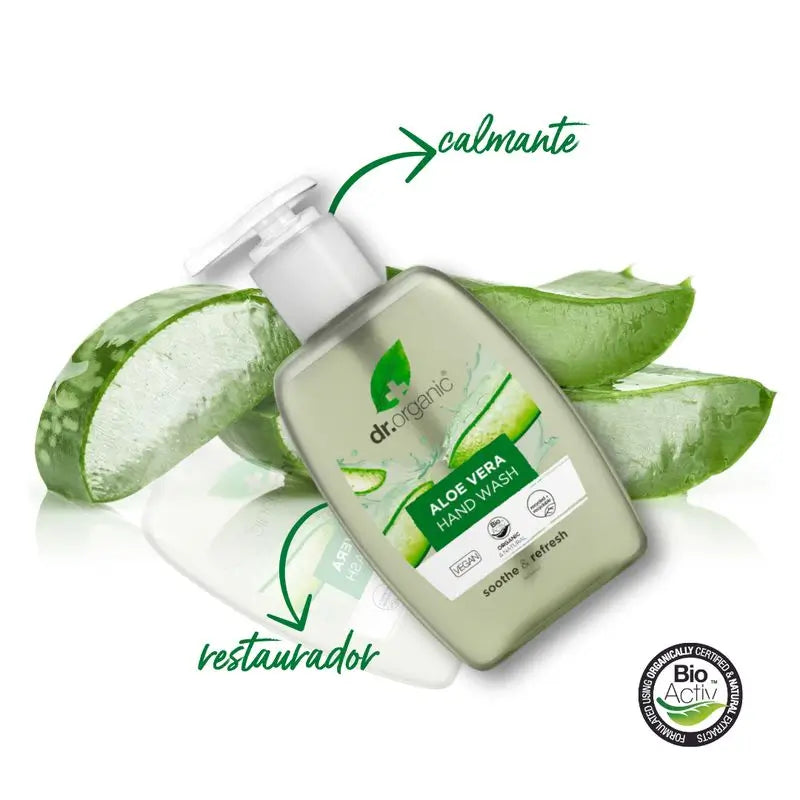 Dr.Organic Aloe Vera Hand Soap All Skin Type, 250 ml