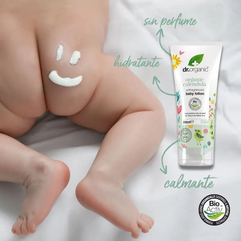 Dr. Organic Calendula Body Lotion For Baby 200Ml.