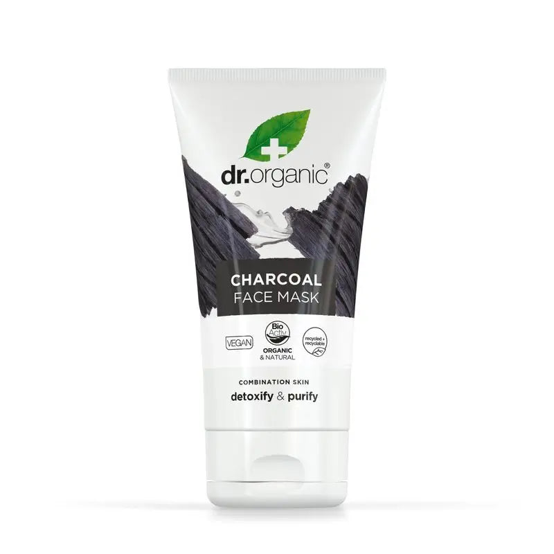 Dr.Organic Activated Charcoal Facial Mask Oily Skin, 125 ml