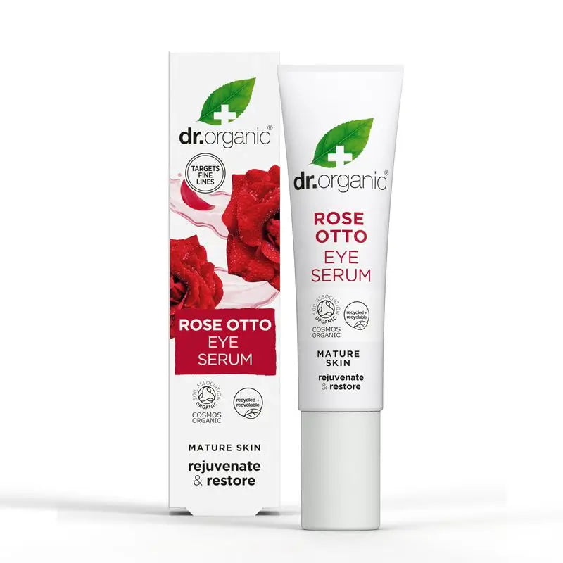 Dr.Organic Rosa Damascena Mature Skin Eye Contour, 15 ml