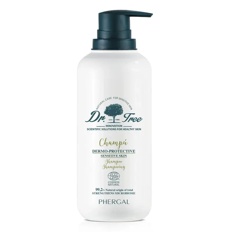 Dr. Tree Natural Dermo-Protective Shampoo for Sensitive Scalp 400 Ml