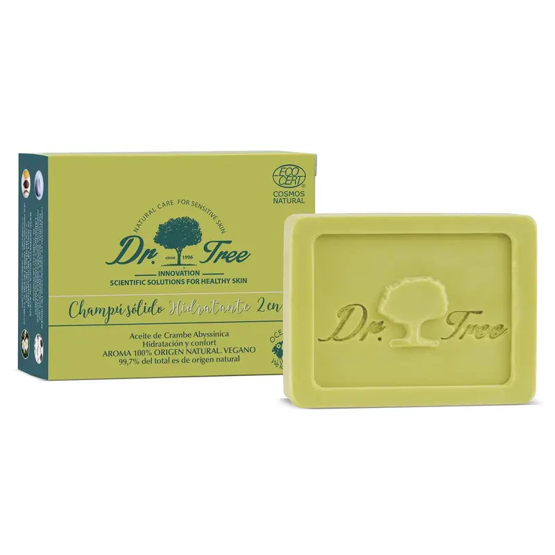 Dr. Tree Natural Moisturising Solid Shampoo for Sensitive Scalps