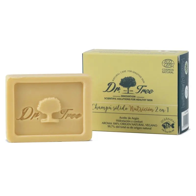 Dr. Tree Natural Nourishing Solid Shampoo for Sensitive Scalps