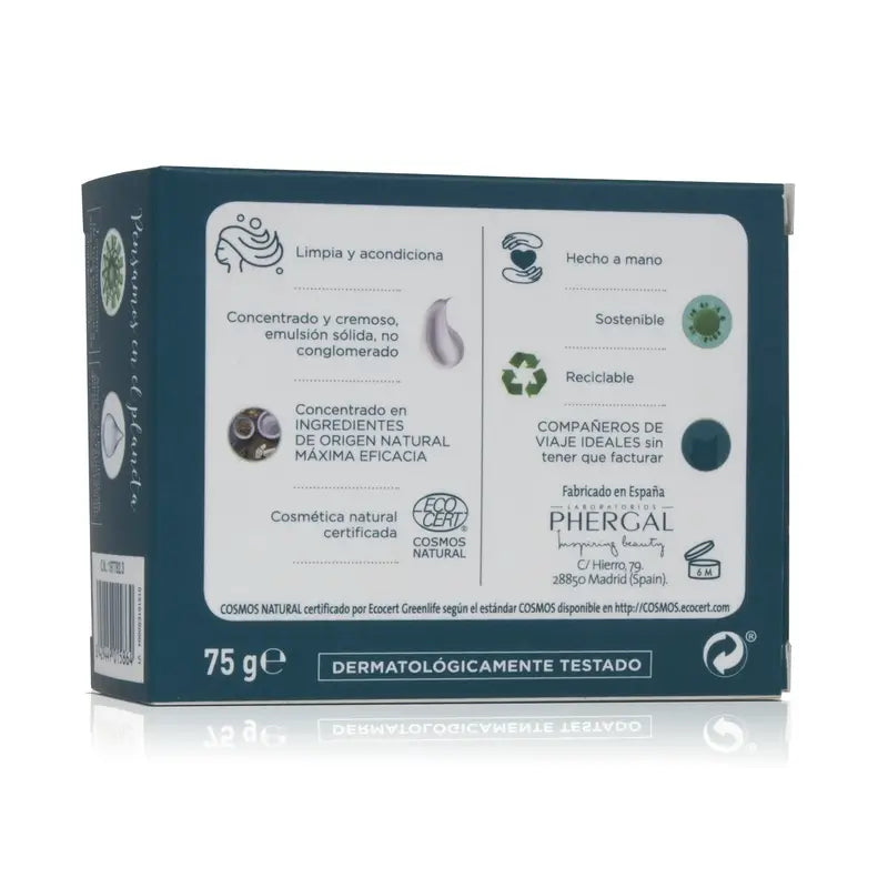 Dr. Tree Natural Solid Shampoo Frequent Use for Sensitive Scalps