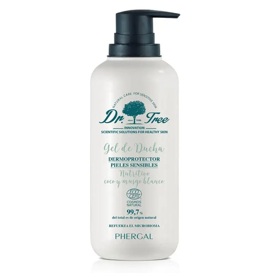 Dr. Tree Natural Coconut Nourishing Shower Gel Sensitive Skin 500Ml