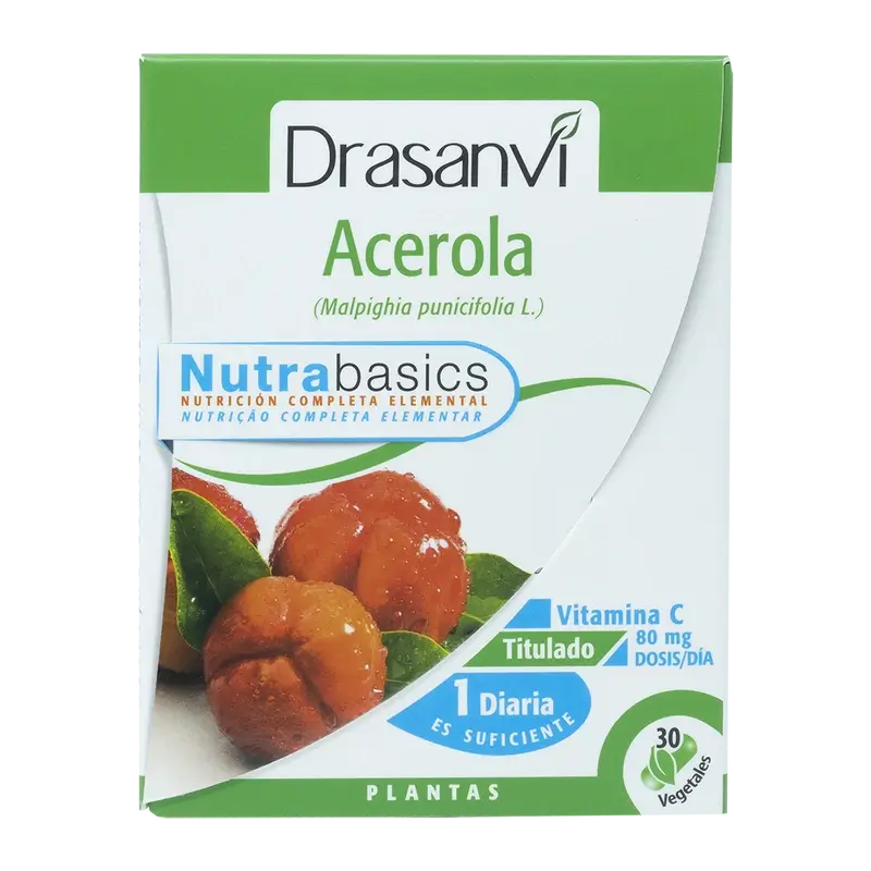 Drasanvi Acerola Nutrabasicos , 30 capsules